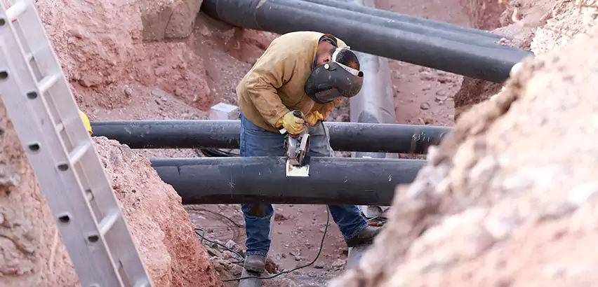 Cast Iron Sewer Pipe Replacement in Rocky Point