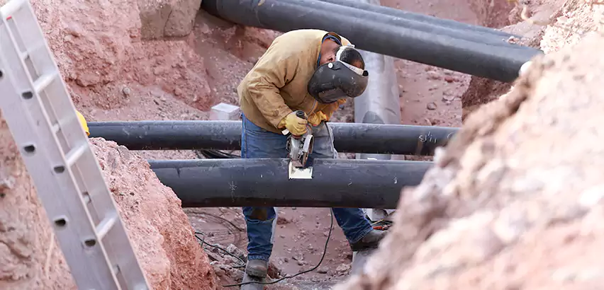 Water Line Replacement in Rocky Point