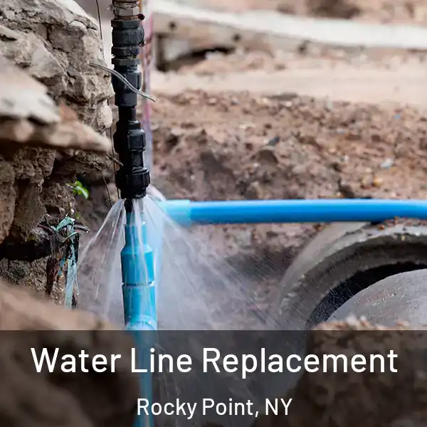  Water Line Replacement Rocky Point, NY